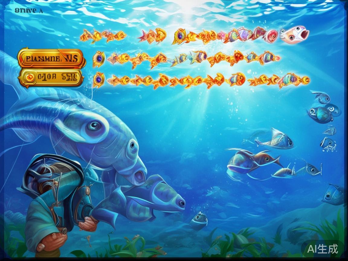 在游戏中，识别并优先攻击高分值鱼类，是提高收益的关